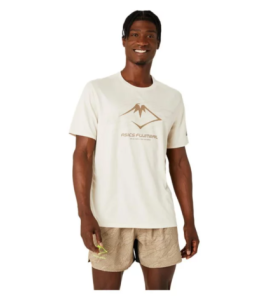 CAMISETA ASICS FUJITRAIL BEIGE